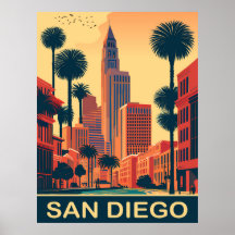 San Diego, Stadsgator, Resa
