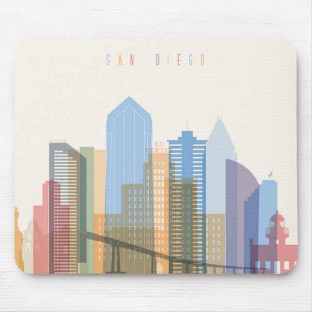San Diego stadshorisont Musmatta (Framsidan)