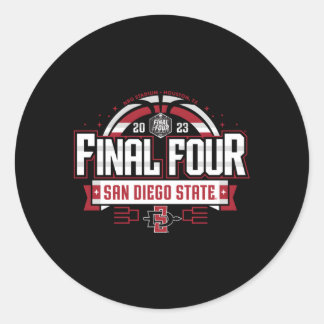 San Diego State Aztecs final 4 2023 Basketball Runt Klistermärke