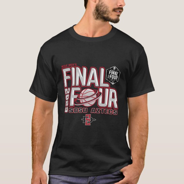 San Diego State Aztecs final 4 2023 Basketball T Shirt (Framsida)