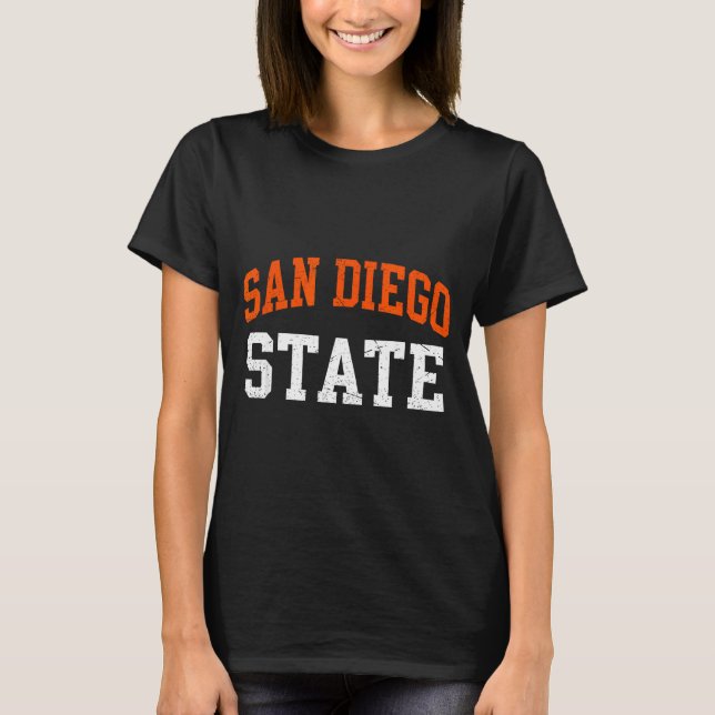 San Diego State Tee Usa Design Älskare Män Kvinnor (Framsida)