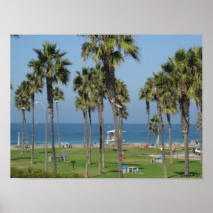San Diego strand Poster