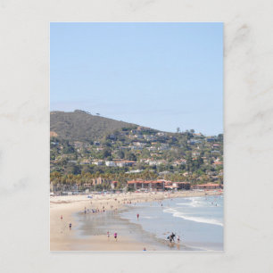 San Diego strand Vykort