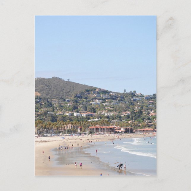 San Diego strand Vykort (Framsida)