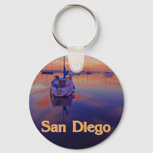 San Diego Sunrise Nyckelring