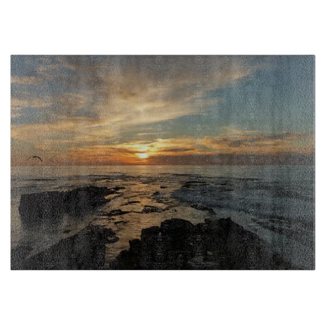 San Diego Sunset I California Sjölandskap (Framsidan)