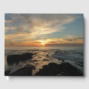 San Diego Sunset I California Sjölandskap Gästböcker