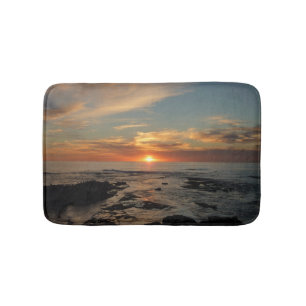 San Diego Sunset II California Sjölandskap Badrumsmatta