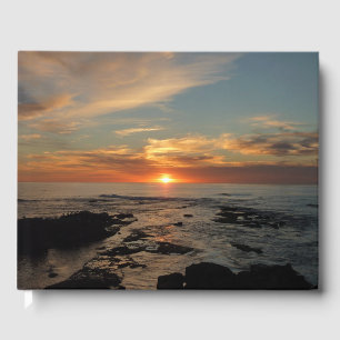 San Diego Sunset II California Sjölandskap Gästböcker