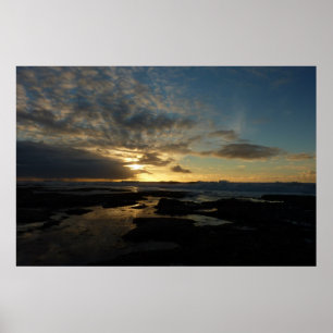 San Diego Sunset III Stunning California Ligcape Poster