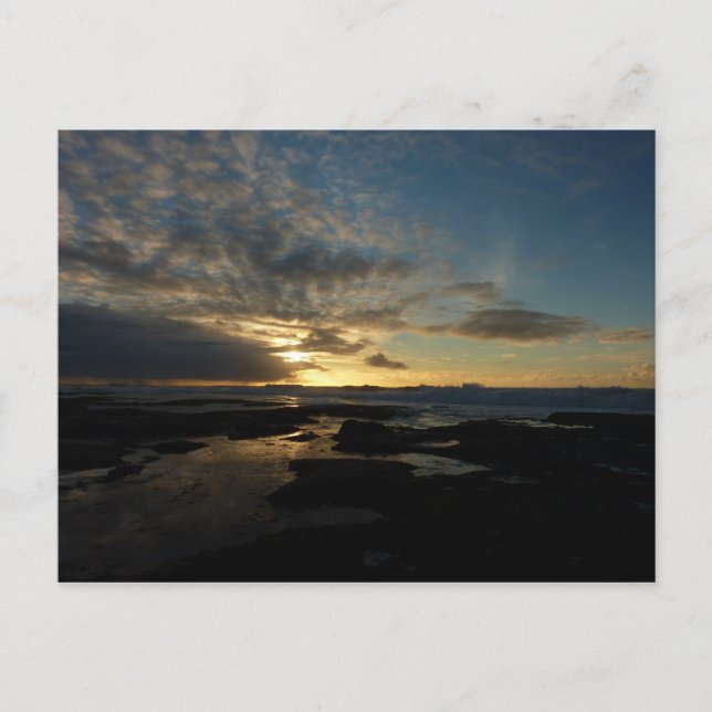 San Diego Sunset III Stunning California Ligcape Vykort (Framsida)