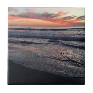 San Diego Sunset Kakelplatta