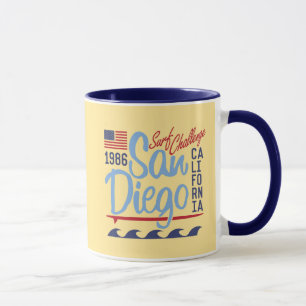 San Diego surfautmaning 1986 Mugg