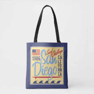 San Diego surfautmaning 1986 Tygkasse