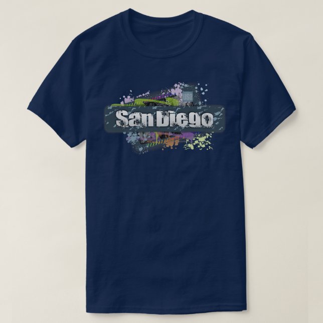 San Diego T Shirt (Design framsida)
