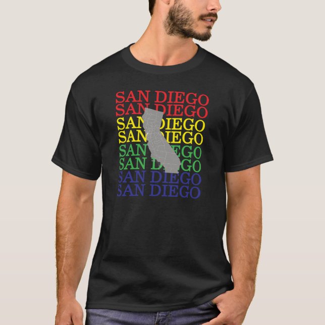 San Diego T-shirt (Framsida)