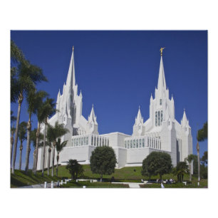 San Diego tempel Fototryck