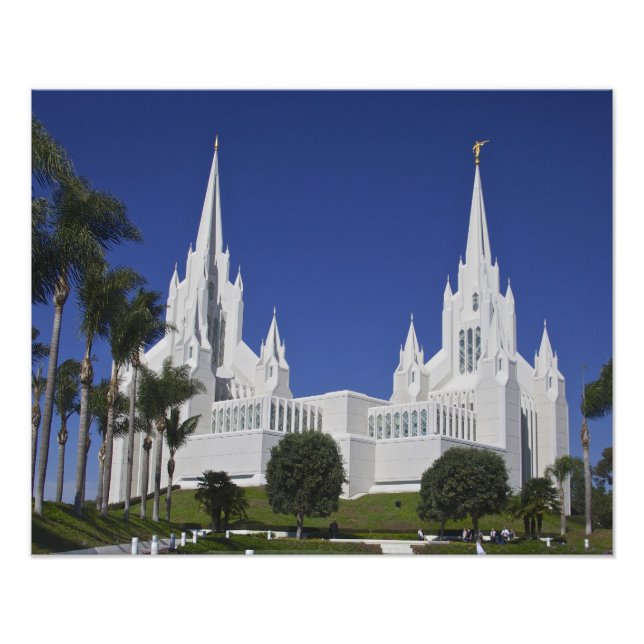 San Diego Temple Fototryck (Framsidan)
