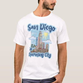 San Diego The Charming City Shirt T