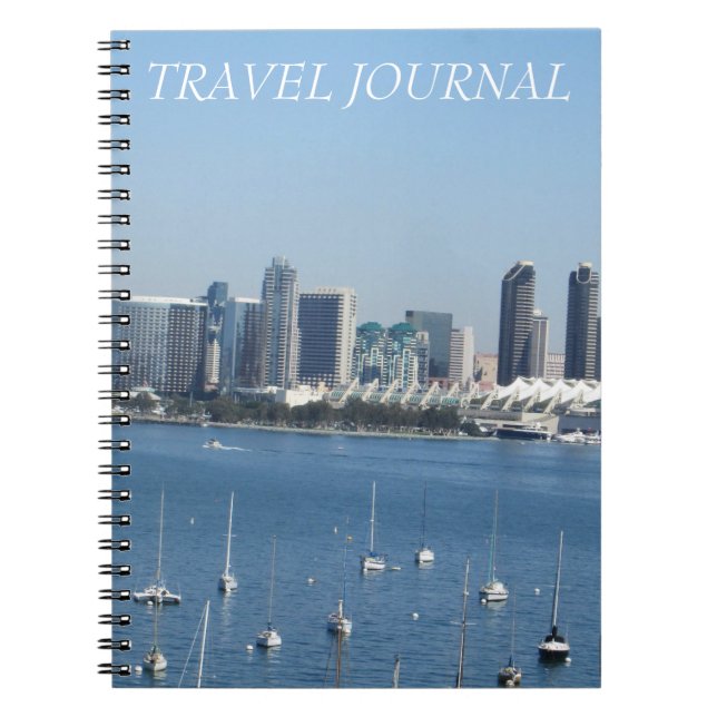 SAN DIEGO TRAVEL JOURNAL ANTECKNINGSBOK (Framsidan)