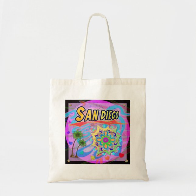 San Diego True Progress Tote Bag Tygkasse (Framsidan)