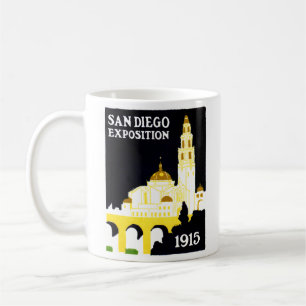 San Diego utläggning 1915 Kaffemugg