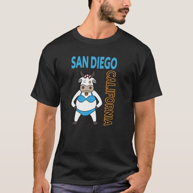 San Diego Vacation Family Trip T Shirt (Framsida)