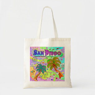 San Diego Vacation Target Tote Bag Tygkasse
