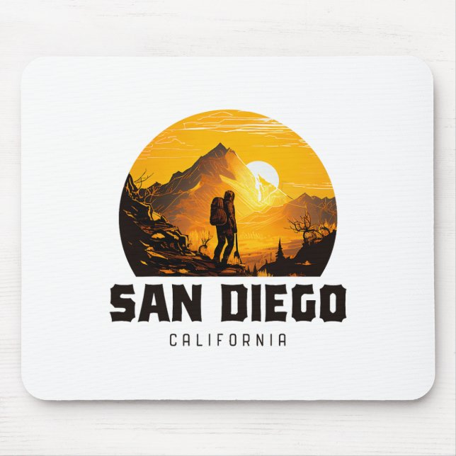 San Diego Vandring Utomhus Souvenir  Musmatta (Framsidan)