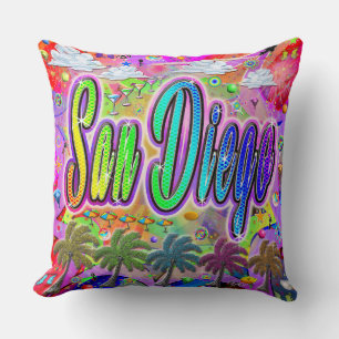 San Diego Vista Express Pillow Kudde