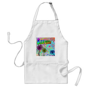 San Diego Vivid Romantik Apron Förkläde