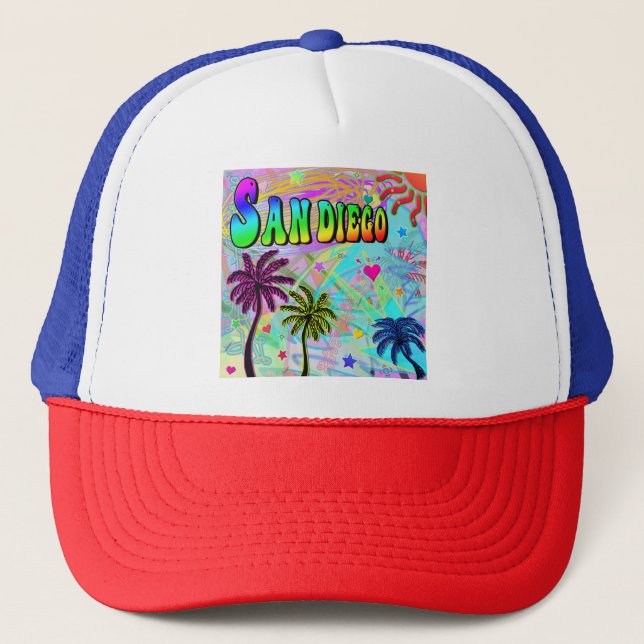 San Diego Vivid Romantik Hat Keps (Framsida)
