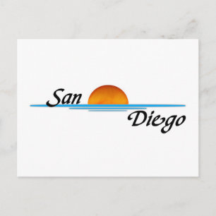 San Diego Vykort