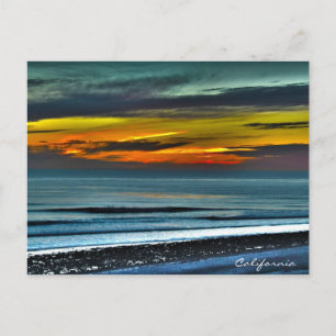 San Diego Winter Sunset Vykort