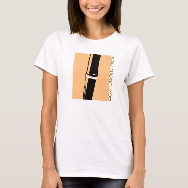 San Diego Zoo Bamboo Women's T-Shirt (Framsida)