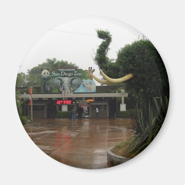San Diego Zoo Magnet (Framsidan)