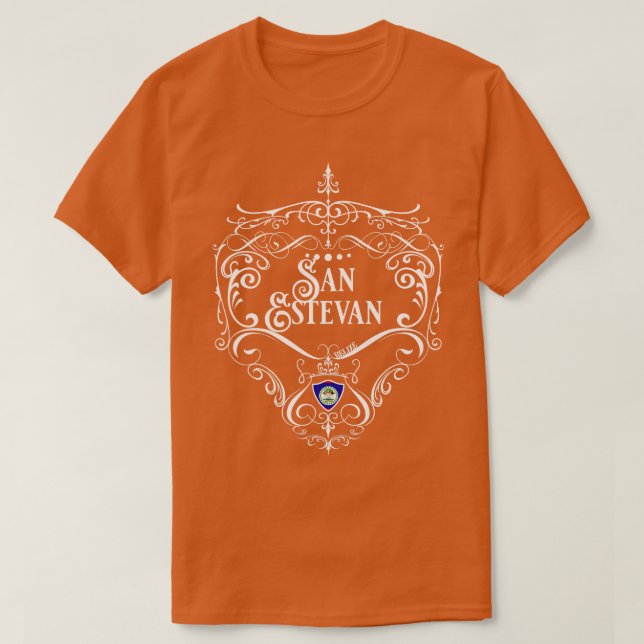 San Estevans Vintage design 1 T Shirt (Design framsida)