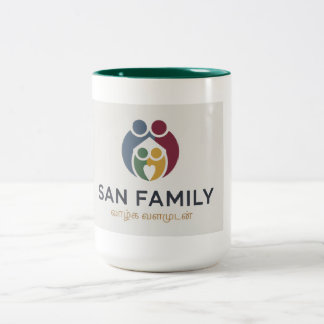 San Familj Cup Två-Tonad Mugg