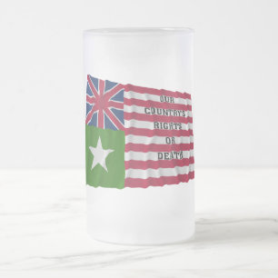 San Felipe flagga Frostat Ölglas