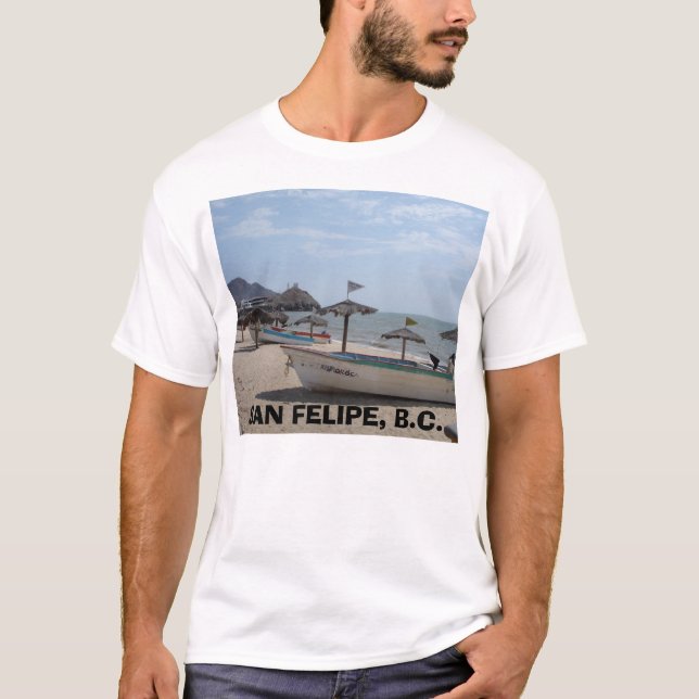 SAN FELIPE MEXICO, SAN FELIPE, B.C. TEE SHIRT (Framsida)