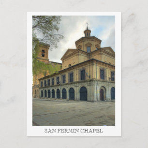 San Fermín Chapel Vykort