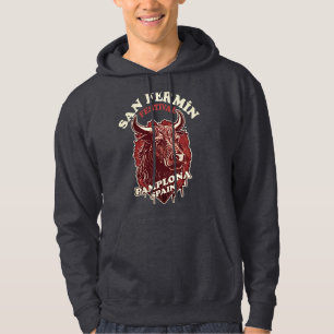 San Fermin-festival - Utrymning av tjurarna Hoodie
