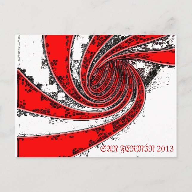 SAN-FERMÍN,PAMPLONA,7JULIO,ENCIERRO,TXUPINAZO,FILE VYKORT (Framsida)