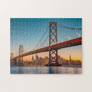 San Fran Bridge San Fran Skyline San Fran Bay Brid Pussel