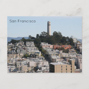 San fran coit-gator vykort