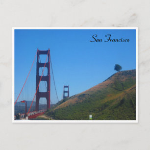 san fran golden grind gräns vykort