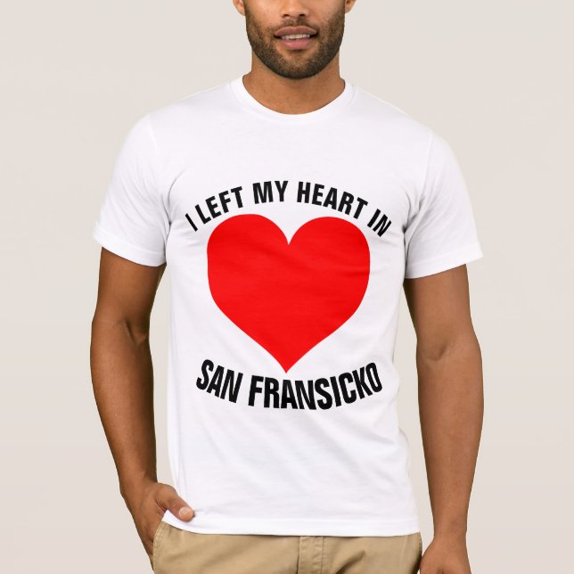 SAN FRAN SICKO (SAN FRANCISCO CALIFORNIA) T-SHIRTS (Framsida)