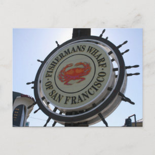 san fran-tecken vykort
