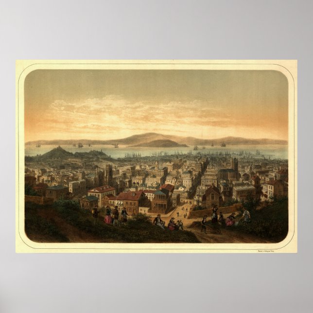 San Francisco, 1860 Poster (Framsidan)