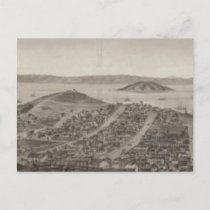 San Francisco, 1862 från ryska Backe Vykort